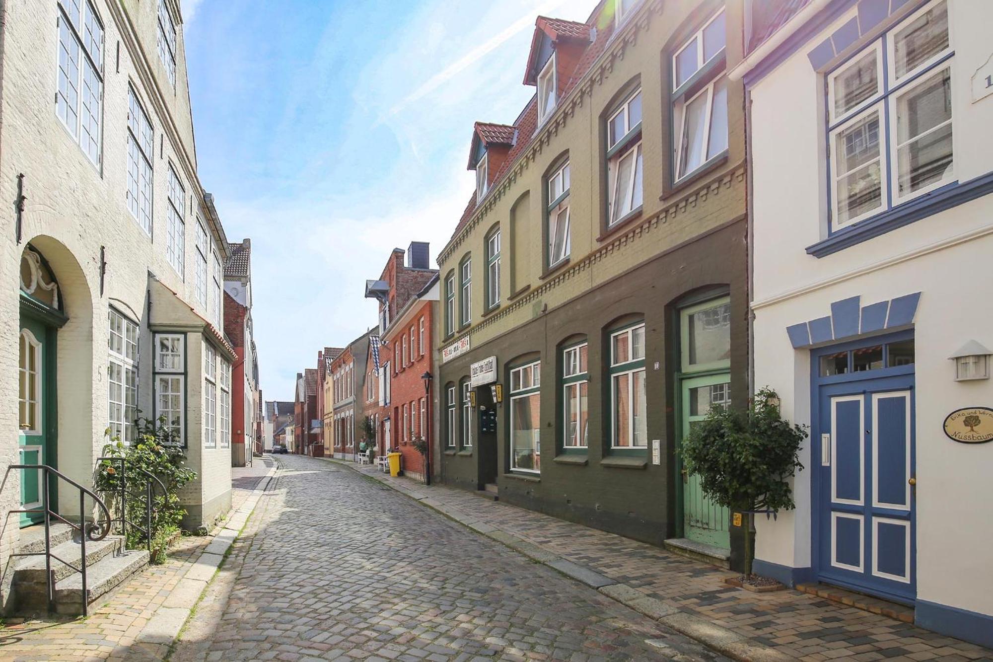 Altes Kontorhaus Kajuete Lejlighed Husum  Eksteriør billede
